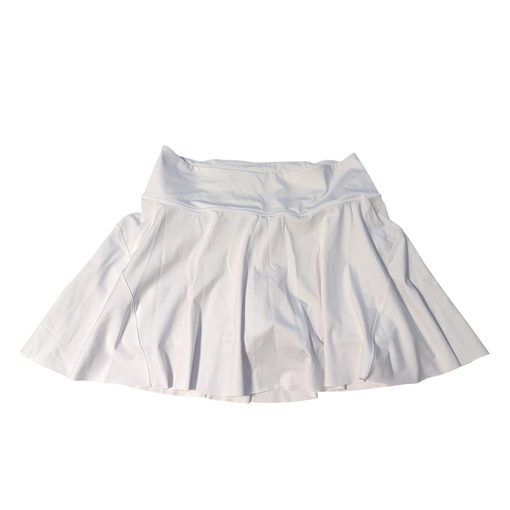Athleta Womens 1X Ace Tennis Pickleball Skort 15.5 Bright White Active Skirt - Picture 4 of 15